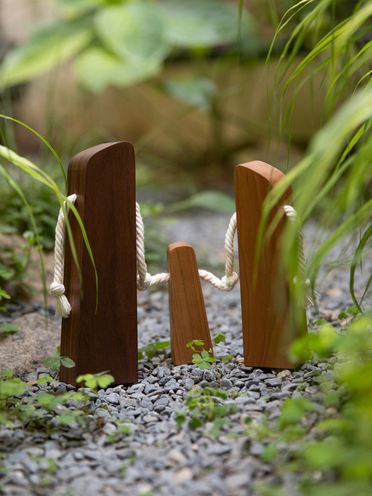 Wooden Sculpture Representing a Family or Couple