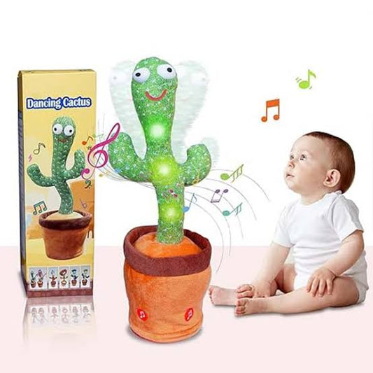 Dancing Talking Cactus Toy for Baby | Funny Mimicry Talk